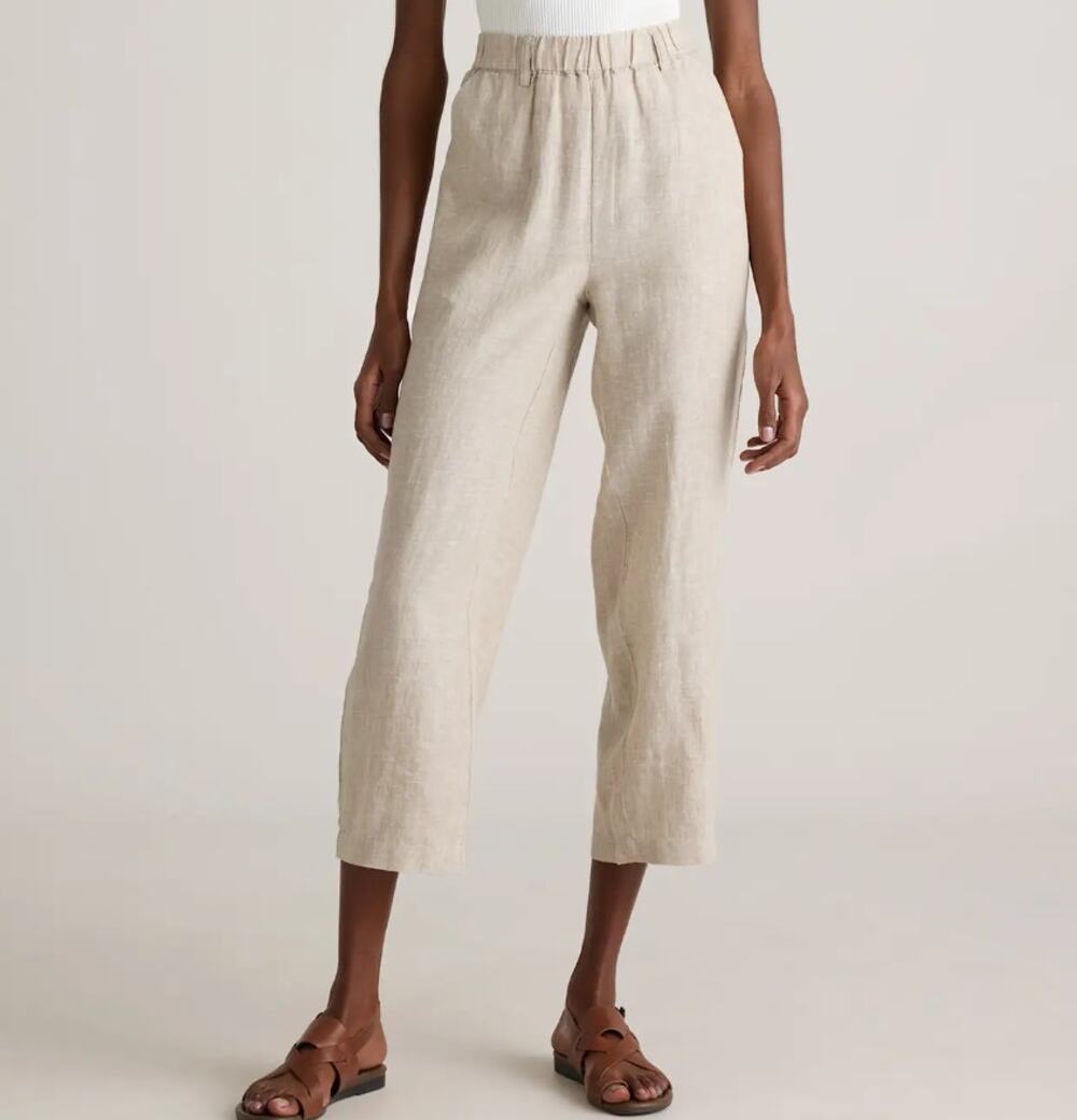 Quince 100% European Linen Pants in Flax (S)